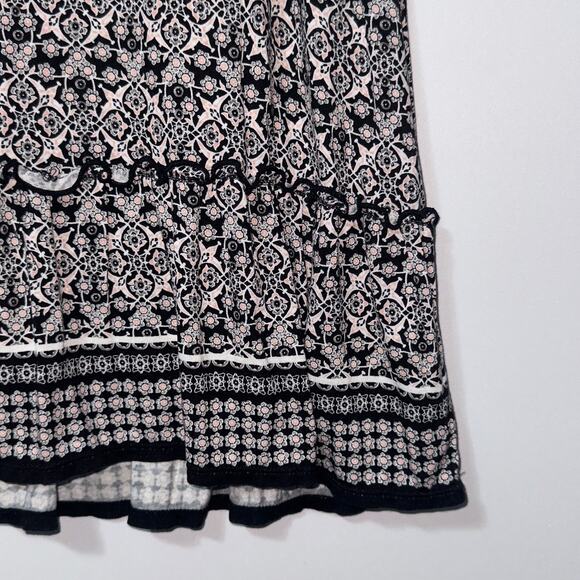 Max studio floral Geometric tank women’s size medium - Picture 4 of 8